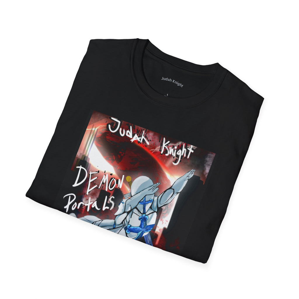 Judah Knight Illustration T-Shirt | Dark Graffiti Horror Design