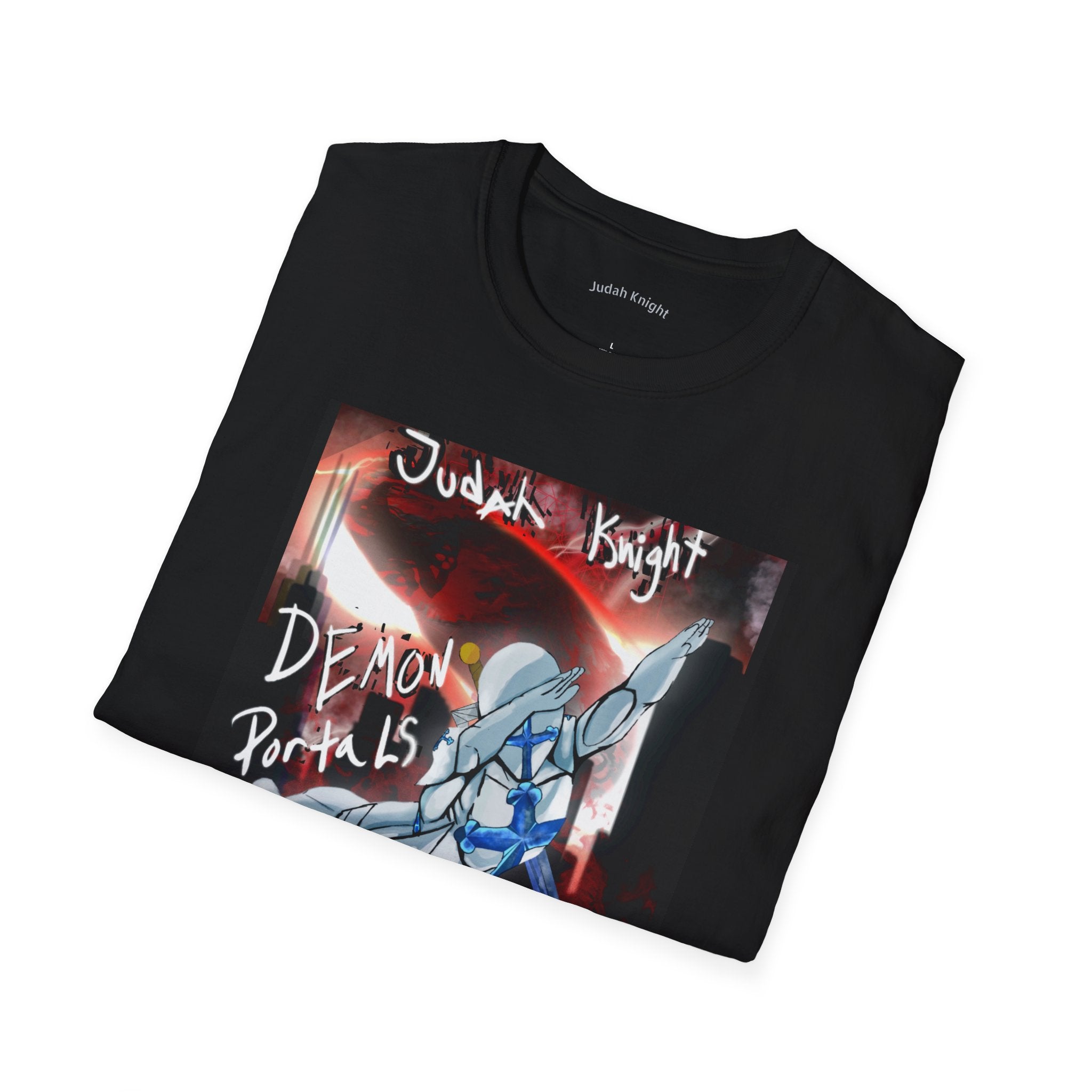 Judah Knight Illustration T-Shirt | Dark Graffiti Horror Design