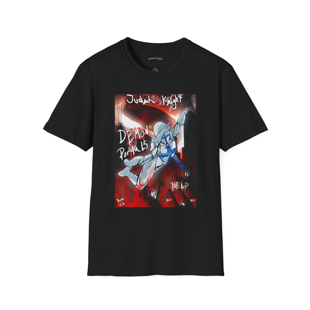 Judah Knight Illustration T-Shirt | Dark Graffiti Horror Design
